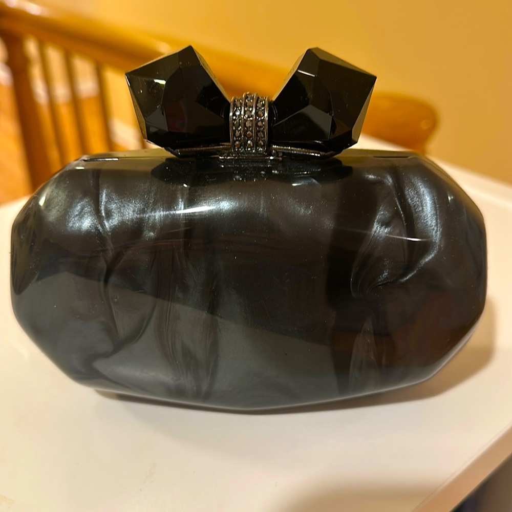 Overture Judith Leiber acrylic evening clutch